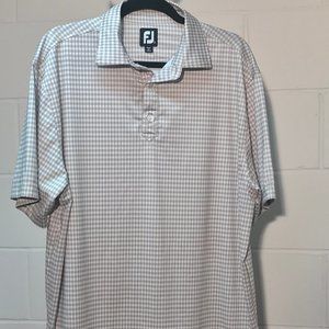 Footjoy Golf Polo - Tesoro Club - Tan